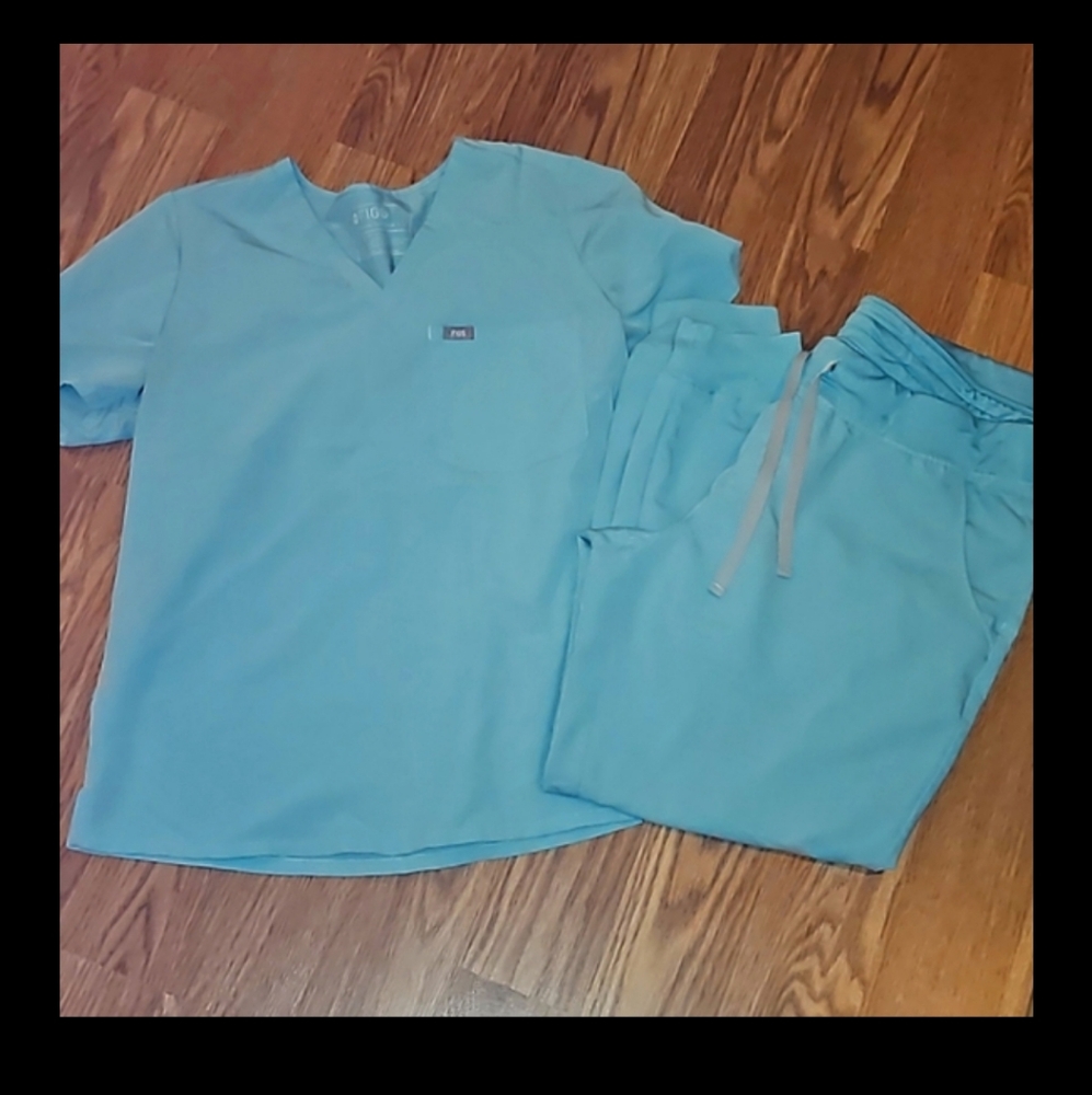 FIGS WOMENS XL Set (Color-Sea glass Limited Edition)